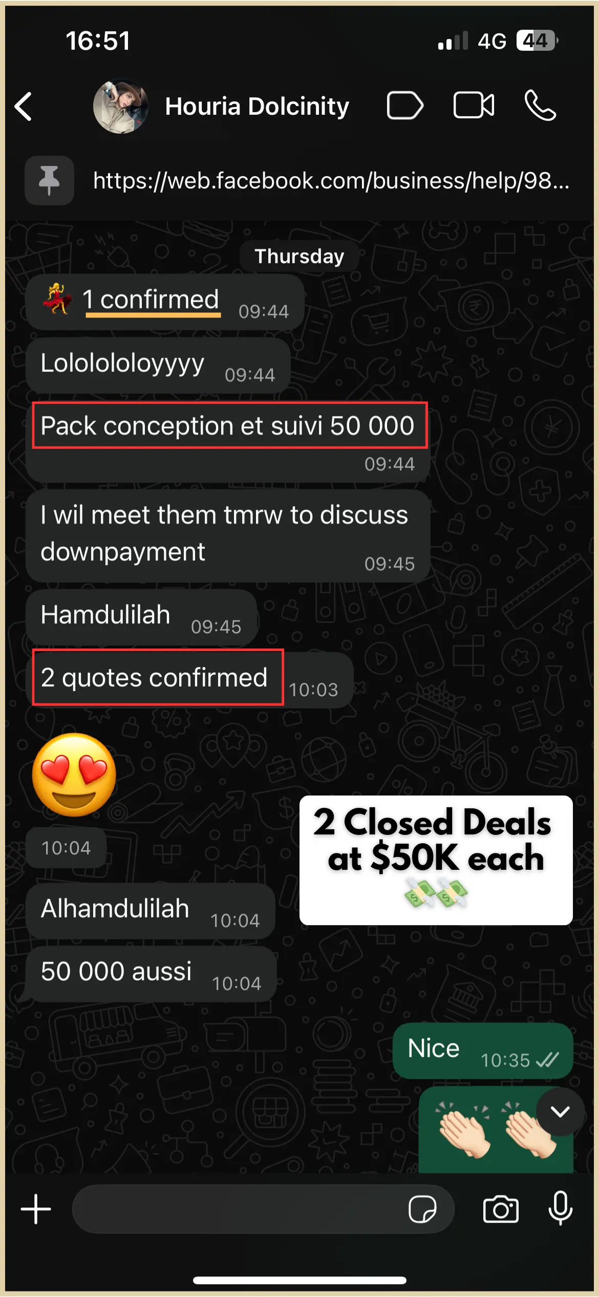 Design intérieur acquisition client